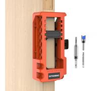 Door Hinge Jig, Door Hinge Router Template, Door Hinge Mortiser, Hinge Installation Kit Fits 3” to 5” Length and 1/4” or 5/8” Thickness.【Only Work on The Door not The jamb】