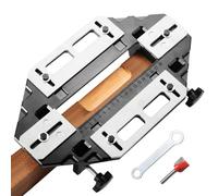 Door Hinge Jig Jig,Groove Locator For Hole Opener For Woodworking - Drill Positioning Firm Bracket Carpentry Tools