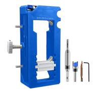 Door Hinge Jigs, Hinge Mortiser, 7.87x3.5x2.16 Inches Adjustable Precise Mortise Jig for Doors, Interior, Exterior, Residential Woodworking, Shower, Garage, and Living Room