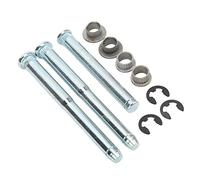 Door Hinge Pin Bushing Kit 55075956AC 55075957AC for Dakota 1999 2004 | Metal, 3 Pins 4 Bushings 3 Clamps, Restore Door, For 1500