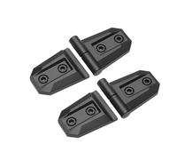 Door Hinge Protector - Car Latch Edge Cover to Reduce Scratches | Exterior Styling Strips Plastic with Snap Fit Design, Vehicle Door Frame Decoration for Garage Outdoor Parking