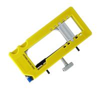 Door Hinge Router Template Door Hinge Jig Door Hinge Mortiser with Built-in Depth and Storage Space for Hinge Installation from 3 to 5 Inches