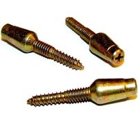 Door Hinge Security Pins / Screws / Stud, 3-Pack Kit