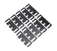 Door hinge shim fine adjustment, 5/8 inch rounded corners, shower door hinge replacement parts, hardware door hinge shims