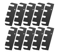 Door Hinge Spacer Set - Stainless Steel Shims, 10pcs Stainless Adjusting Plates, Sturdy Fixing Tools for Covered Hinges | Cabinet Repair and Leveling Solution,