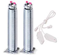 Door Spring Repair Kit with Cable Pulls Replacement for Siemens Bosch Neff Constructa Dishwasher 00754873 754873 Door Hinge Springs Colour Code Pink 2 x Spring Hinge Set for Door Dishwasher