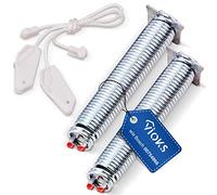 Door Hinge Springs with Cable Pulls Door Spring Replacement for Bosch 00754866 Siemens 754866 Neff Constructa Dishwasher Repair Kit 2 x Spring Hinge Repair Kit Colour Code Red for Dishwasher