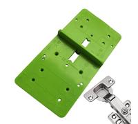 Door Hinge Template | 35mm Hidden Precision Guide | Cabinet Door Hinge Drilling Jig - For Cabinets, Holes, Installation, Drawer Carpentry Jig