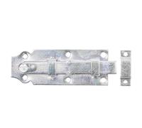 Door Hinge with Knob Handle with Fixed Loop Yellow-Galvanised