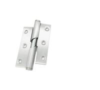 Door Hinges 1pcs Thick Stainless Steel 3/4 Inch Door Hinges Bathroom Hinge Automatic Closing Detachment(3 Inch Right)