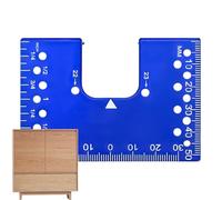 Door Hinges Alignment Spacer, Magnetic Carpenter's Equipment, Positioning Spacers for Hinges, for Projects Cabinets Laboratory Beginners Professionals