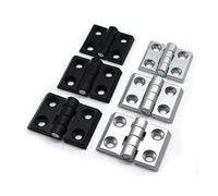 Door Hinges Cast Aluminium for Extrusion Profile 20/30/40 Series T-Slot V-Slot 30 Series - Silver *Pack of 2*