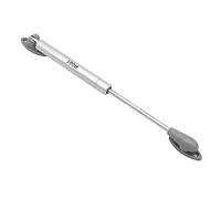 Door Hinges, Door Hinges Pneumatic Support Cabinet Door Nylon Copper Iron Silver Plated 293x20x18mm 1pc