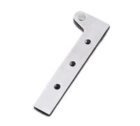 Door Hinges Door Shaft Stainless Steel Chicken Mouth Hinges Upper And Lower Hinges Heaven And Earth Shaft 180 Degrees Rotation One Word Hing Easy Installation(64mm)