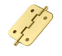 Door Hinges Gold Hinges Easy Install Retro Design for Doors Cabinets Windows and Toolboxes 4.7x2.9cm
