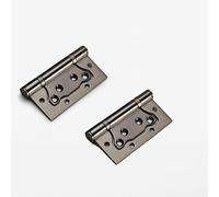 Door Hinges, Soft Close Door Hinges Stainless Steel 3mm 180 Degrees Multicolor(Gx2)