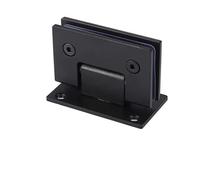 Door Hinges Soft Close Hinges Glass Door Hinges，Pivot Hinge， 2Pack Stainless Steel Bathroom Clamps Frameless s Clip Wall Mount Bracket to Shower Hinges Suitable for 812mm Tempered