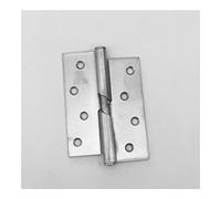 Door Hinges, Soft Close Hinges Stainless Steel Interior Door 3mm 180 Degree Silver(Silver)