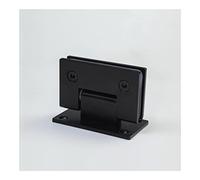Door Hinges, Stainless Steel Self Closing Hinges for Frameless Tempered Glass Door 8-12mm 90 180 Deg(B)