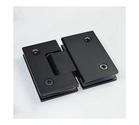 Door Hinges, Stainless Steel Self Closing Hinges for Frameless Tempered Glass Door 8-12mm 90 180 Deg(A)