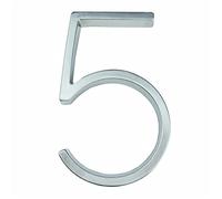 Door House Street Number, 127mm Number Sign 0-9 Alphabet Letters 5 Inch Home(5)