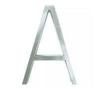 Door House Street Number, 127mm Number Sign 0-9 Alphabet Letters 5 Inch Home(A)