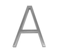 Door House Street Number, 12cm Signage 0-9 Alphabet Letters 5 Inch Dash Slash Sign Home Door Number(A)