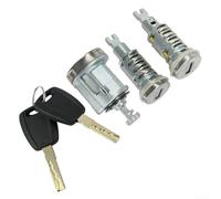 Door Ignition Switch Lock Set for Fiat Ducato Boxer Relay 2006+, Metal Key Cylinder Kit Direct Replace OE 1348421080 4162HN Car Interior Parts