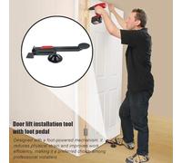Door Jack - Foot-Operated Drywall Panel Lifter,Construction Carpenters Furniture Lifting Support Jack Plasterboard Drywall Panel Board Renovation Home Improvement Projects