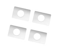 Door Knob and Deadbolts Reinforcement Plate Interior Exterior Repair for Home & Rental Properties Latches Protector