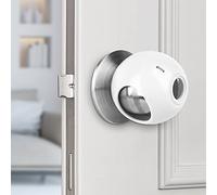 Door Knob Child Proof Universal Size 2.7" Diameter Baby Door Knob Safety Cover for Kids Easy Grip Baby Proof Door Knob Covers Hard for Toddlers to Open Child Safety Door Knob Covers (4 Pack)