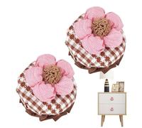 Door Knob Cover, Door Handle Cushion, Pack of 2, Round, Anti-Static Washable