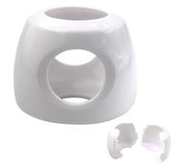 Door Knob Cutters - Safety Handle Protector, Round Easy Installation, Toddler Proof Accessory, Durable Plastic Lid, Baby Design