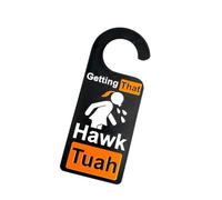 Door Knob Hanger - Funny Doors Handle Sign for Bedroom & | 7.48x2.95 inches Wood Signs | Sleeping Door Hands Hanger | Acrylic for Privacy, Room Décor, Gifting, and Do Not Disturb Notices
