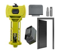 Door Knob Installation Kit, Sachbolt Installation Kit, Precise Portable Multifunctional Installation Equipment, Accurate Professional Installation, Chisel and Evaluation Devices for Repair