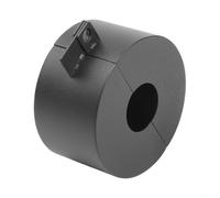 Door Knob Lock-Out Device for Home Security, Child & Dementia Safety, Portable ABS Door Handle Cover, 13 x 12 x 5 cm, Black - Compatible with Stan