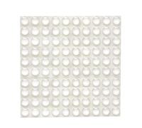 Door Knob Stopper - Silicone 10x2mm 50PCS 100PCS | Self Adhesive Handle Silencer, No Punch Wall Protector, Cabinet Buffer Pads | Offices Apartment Toilet Drawers Cupboards Protection