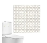 Door Knob Wall Protector - 10 X 2mm Adhesive Buffer Pads,Clear Cupboard Door Stops, Doorr Bumpers Self Stick Noise Dampening Pads | Doors Knob Silencer for Toilets, Bathrooms, Offices, Bedrooms