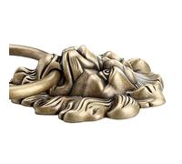 Door Knocker,Door Knockers for Front Door Brass Casting Lion Head Knocker Solid Wood Villa Courtyard Gate Ring Door Handle Pulls Knob Decoration(B)