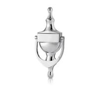 Door Knocker Polished Silver, Victorian Urn Door Knocker For Front Door