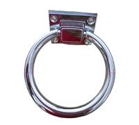 Door Knockers for Front Door 1 Pcs Ring Door Knocker Chair Knobs Chrome Handle for Golden Pull(1)