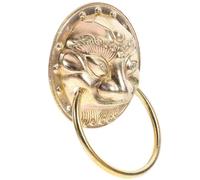 Door Knockers for Front Door Door Handles Knockers for Front Metal Gate Household Sliding Doors 1100X800X250CM Golden Decoration Retro