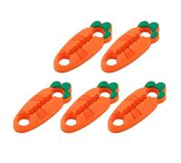 Door Latch Cushion Guard Bundle, PU Adhesive Bumper Pads, Carrot Accent, Trunk Area Buffer, Daily Closing Helper, 5 Count, Vehicle Entry Car Door Latch Bumper Pad Trunk Pad Adhesive Guard Pu Cushion