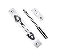 Door Latch, Door Barrel Bolt Slide Latch Lock with Solid Heavy Duty Steel to Keep You and Private Sliding(12in)