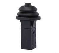 Door Latch Ejector with Buffer, 51178228939, for BMW 1/3/5/6/7/X3/X6 Series, Direct Replacement Fuel Cap Actuator, Plastic Black Aftermarket Part