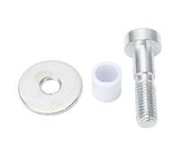 Door Latch Lock Striker Bolt Metal, High Strength, Impact, OEM 9601750 for 1971-1976 Models - Durable Construction, Easy Installation, Secure Door Latch Performance