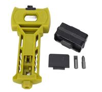 Door Latch Mortise Tool Precise Scoring Chiseling Square Round Latch Installation Tool for 1 3/8in and 1 3/4in Doors Green Plastic