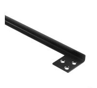 Door Latch Shield Plates, Latch Guard Plate Cover Heavy Duty L-Shaped Door Latch Shield(11in)