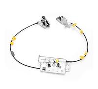 Door Latch with Cable, Metal, Left Rear Passenger Side, Fits Extended Cab Pickup 2004-2008 - Durable Construction, Easy Installation, Safety Improvement