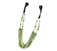 Door Leg Stretcher with Loops Lower Back Handstand Trainer Elastic Stretching Strap for Limb Muscle Exercise (Green)